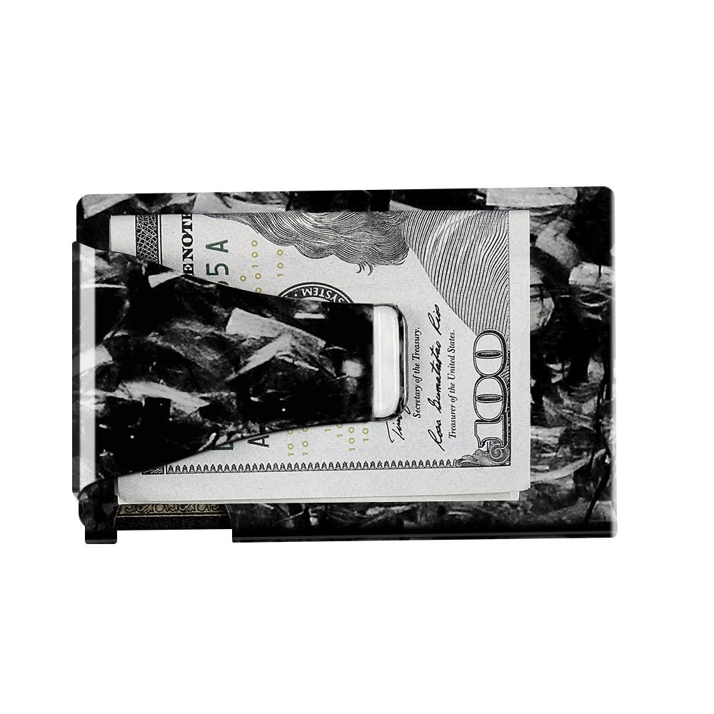 Forged Carbon Fiber Cash & Card Slim Wallet - Smartdealz - 