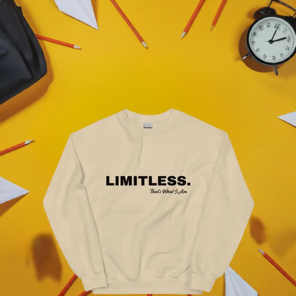LIMITLESS Unisex Sweatshirt - Smartdealz - 