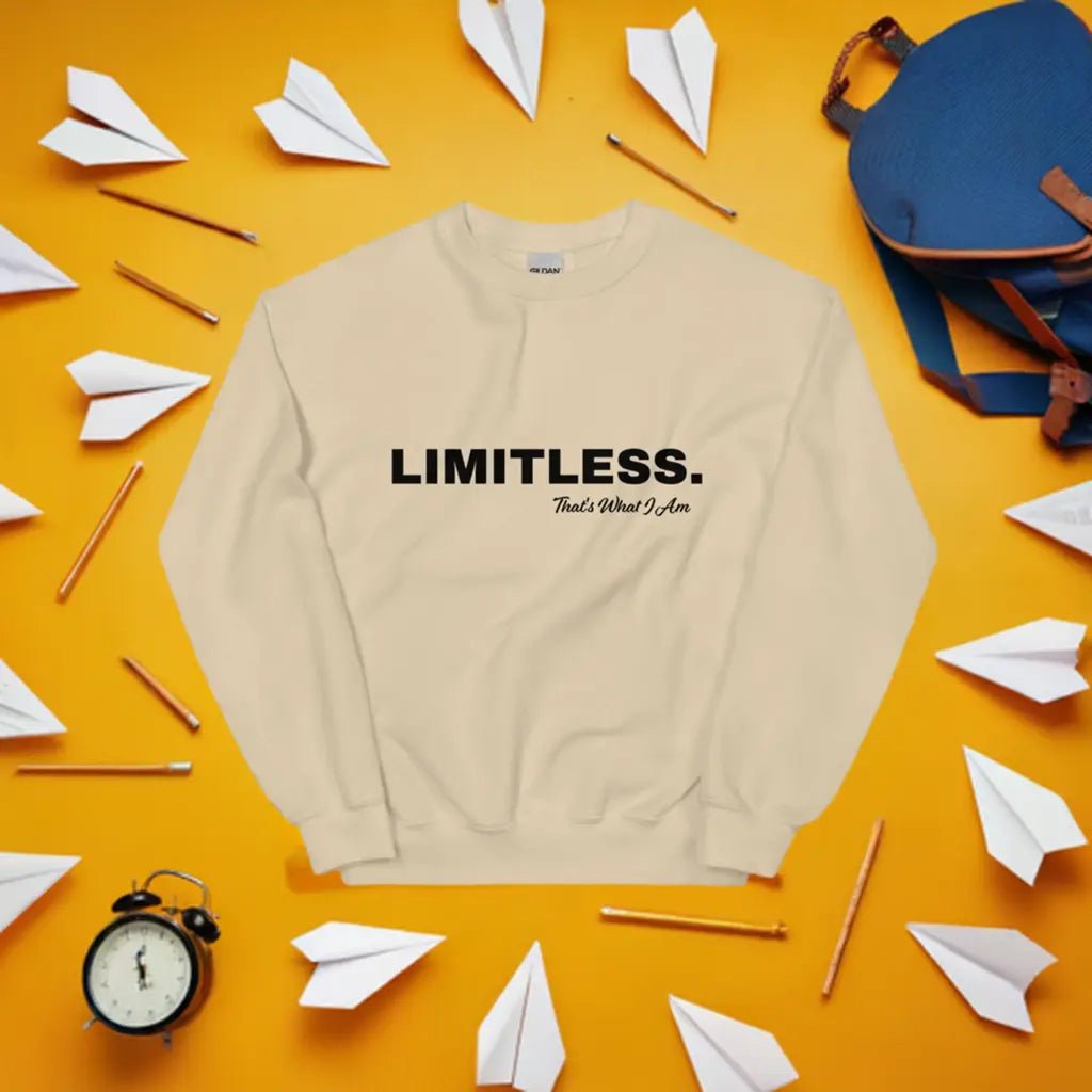 LIMITLESS Unisex Sweatshirt - Smartdealz - 