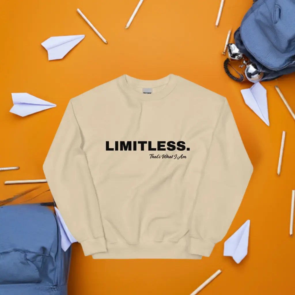 LIMITLESS Unisex Sweatshirt - Smartdealz - 