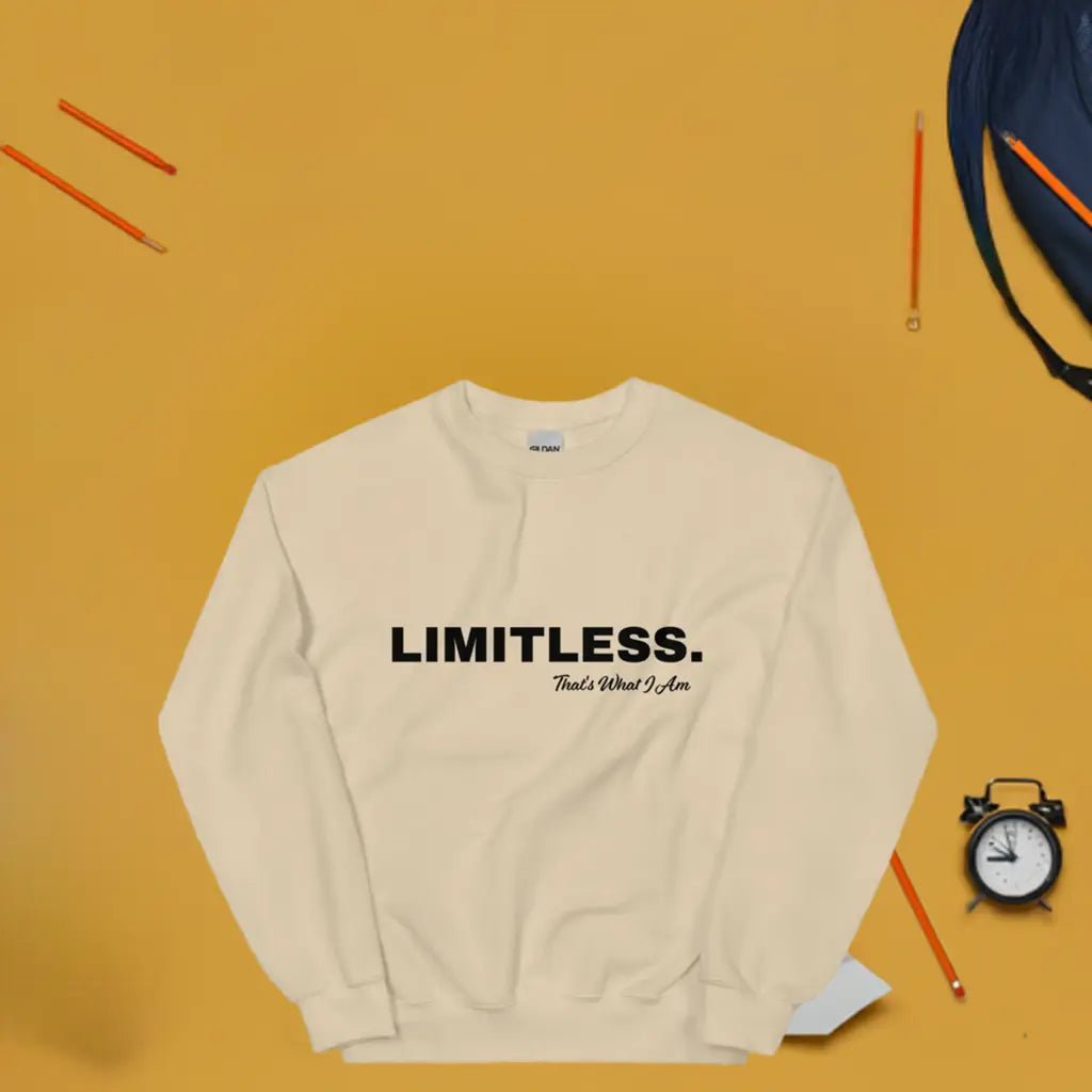 LIMITLESS Unisex Sweatshirt - Smartdealz - 