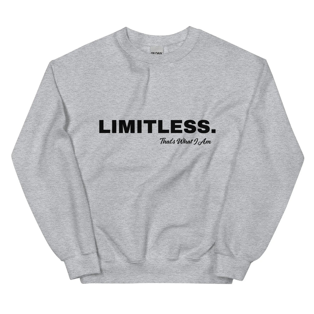 LIMITLESS Unisex Sweatshirt - Smartdealz - 